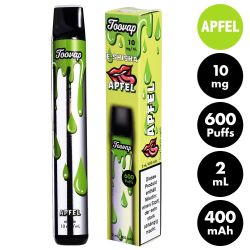 Toovap " Apfel Ice " E-Shisha max.600 Züge...