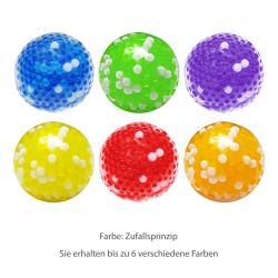 Quetschball mit Wasserperlen ca.6cm