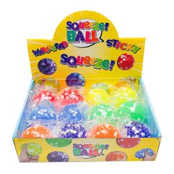 Quetschball mit Wasserperlen ca.6cm