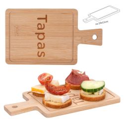 Tapas Servierbrettchen aus Bambus