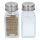 Salz & Pfefferstreuer Set Wellen-Design Glas - Alpina