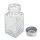 Salz & Pfefferstreuer Set Wellen-Design Glas - Alpina