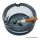 Aschenbecher Glas Totenkopf ca.8,5cm Champ